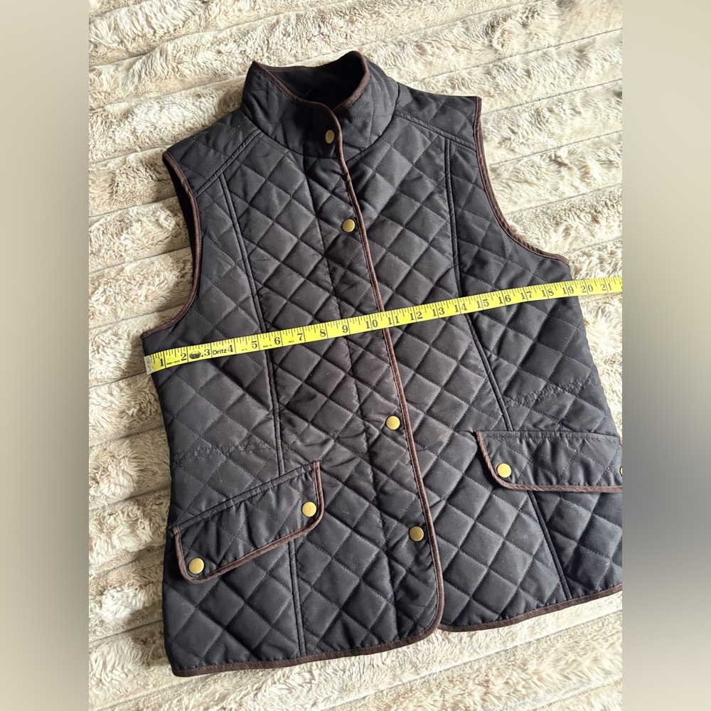 G.H. Bass & Co. Black Quilted Vest